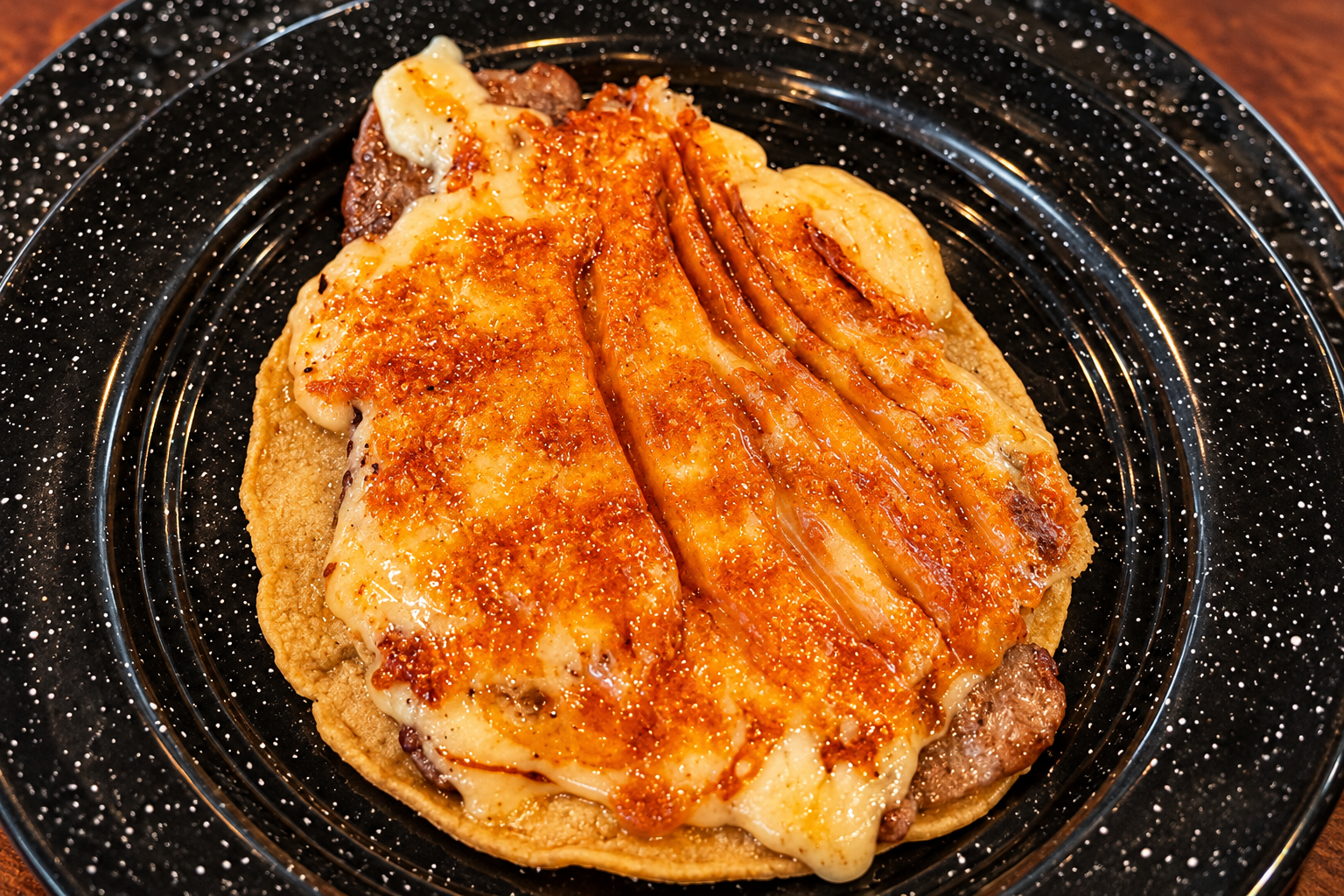 Especialidad dorada con queso
